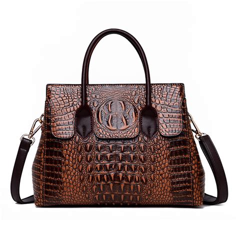 fake crocodile leather clothes|faux crocodile leather handbags.